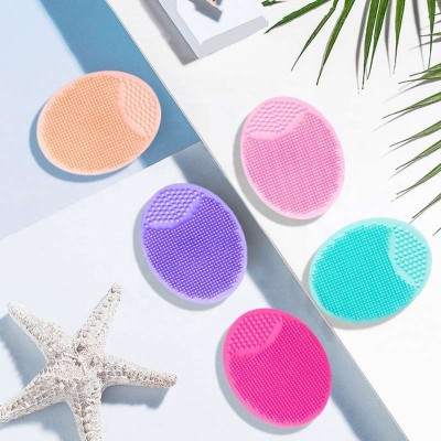 Hot Sell Portable Mini Soft Face Cleaning Brush Silicone Face Brush